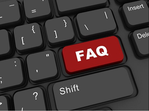 FAQ keyboard