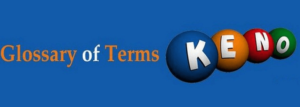 online keno glossary for canadian