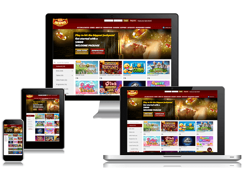 All Jackpots Casino Review Homepage